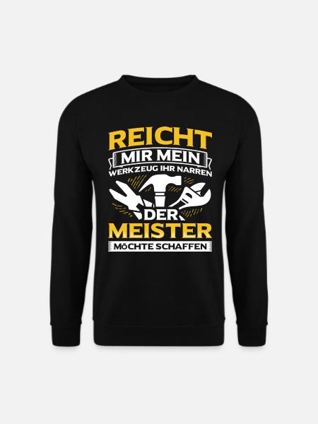Handwerker Handwerk - Unisex Pullover - Schwarz