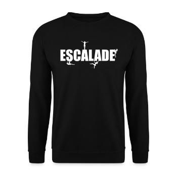 Klettern Frau - Unisex Pullover - Schwarz - Vorne - Alina (178cm) & Michal (187cm)