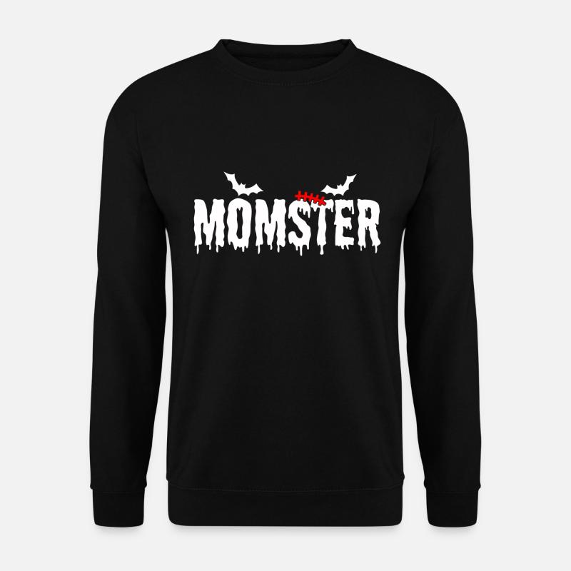 Mama Halloween Momster Monster - Unisex Sweatshirt - black