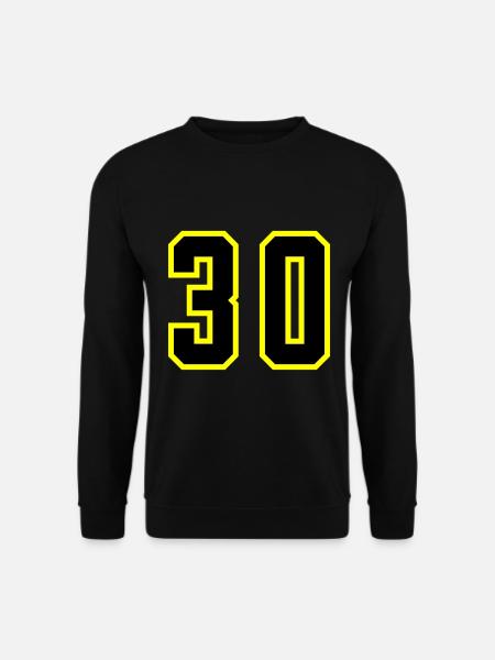 30 Number Leotard - Unisex Sweatshirt - black