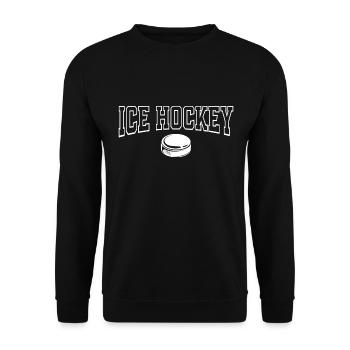 Eishockey Hockey sur glace - Sweat-shirt Unisexe - noir - Devant - Alina (178cm) & Michal (187cm)