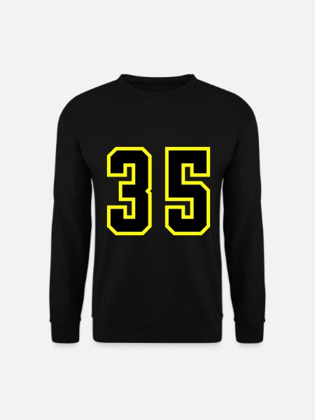 35 Number Leotard - Unisex Sweatshirt - black
