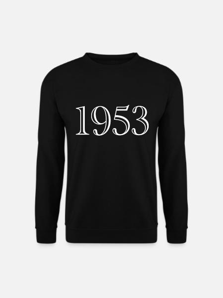 1953 - Geschenk geboren 1953 - Unisex Pullover - Schwarz
