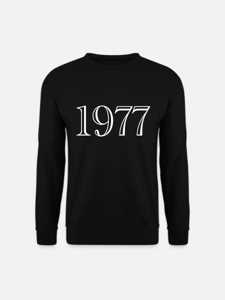 1977 - gift born in 1977 - Unisex Sweatshirt - black