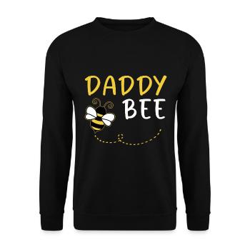 Papa abeille famille correspondant apiculture papa papa - Sweat-shirt Unisexe - noir - Devant - Alina (178cm) & Michal (187cm)