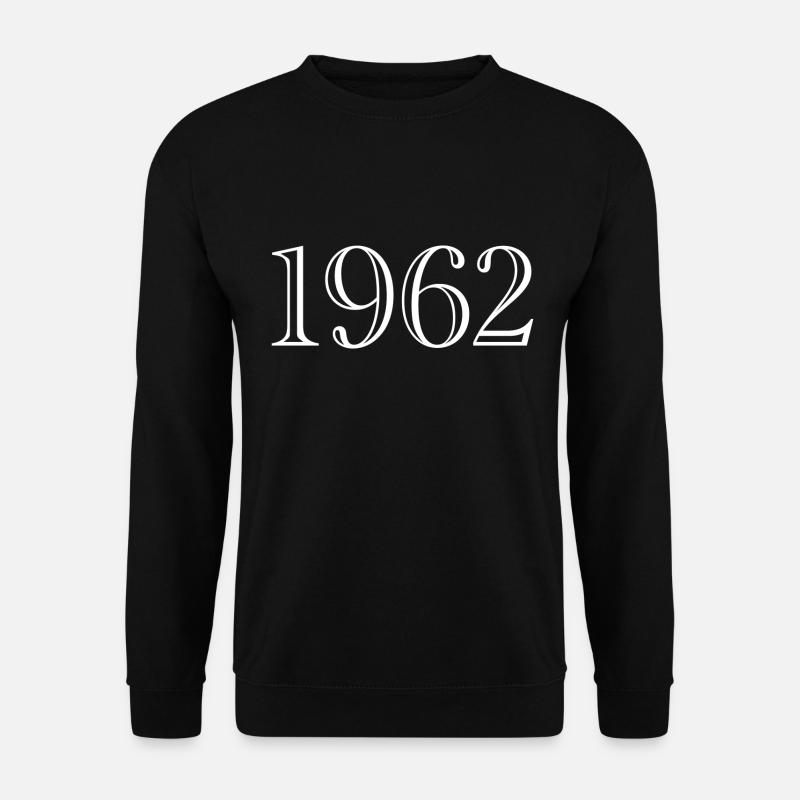 1962 - Geschenk geboren 1962 - Unisex Pullover - Schwarz