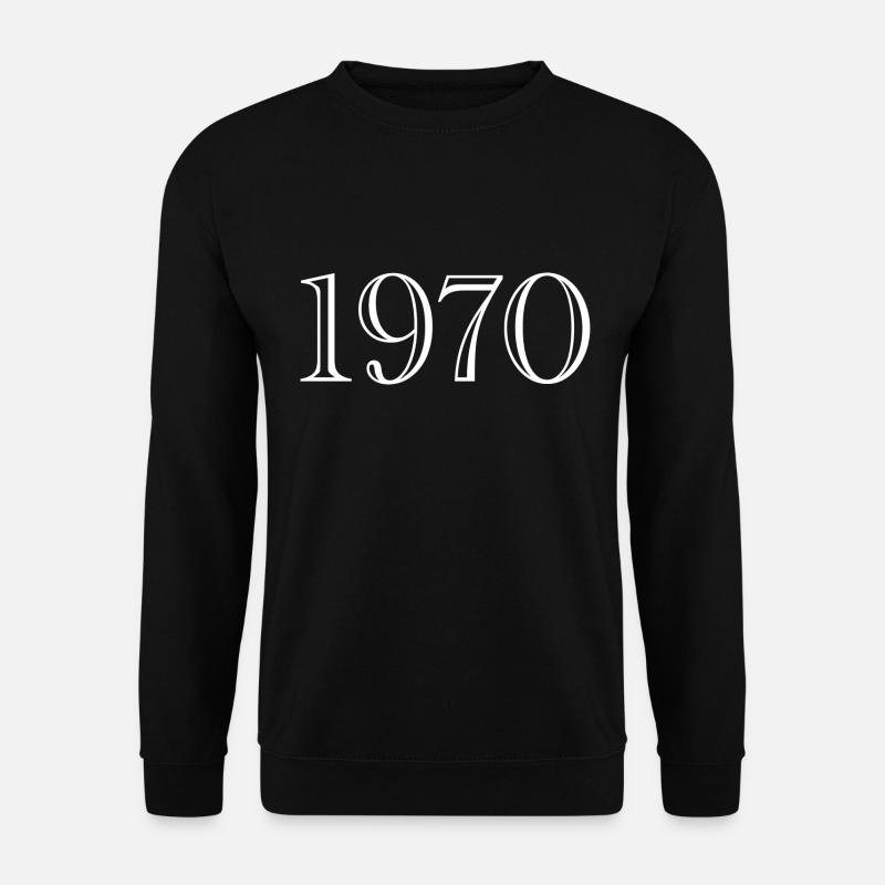 1970 - Geschenk geboren 1970 - Unisex Pullover - Schwarz