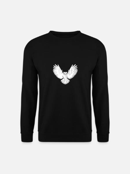 owl - Unisex Sweatshirt - black