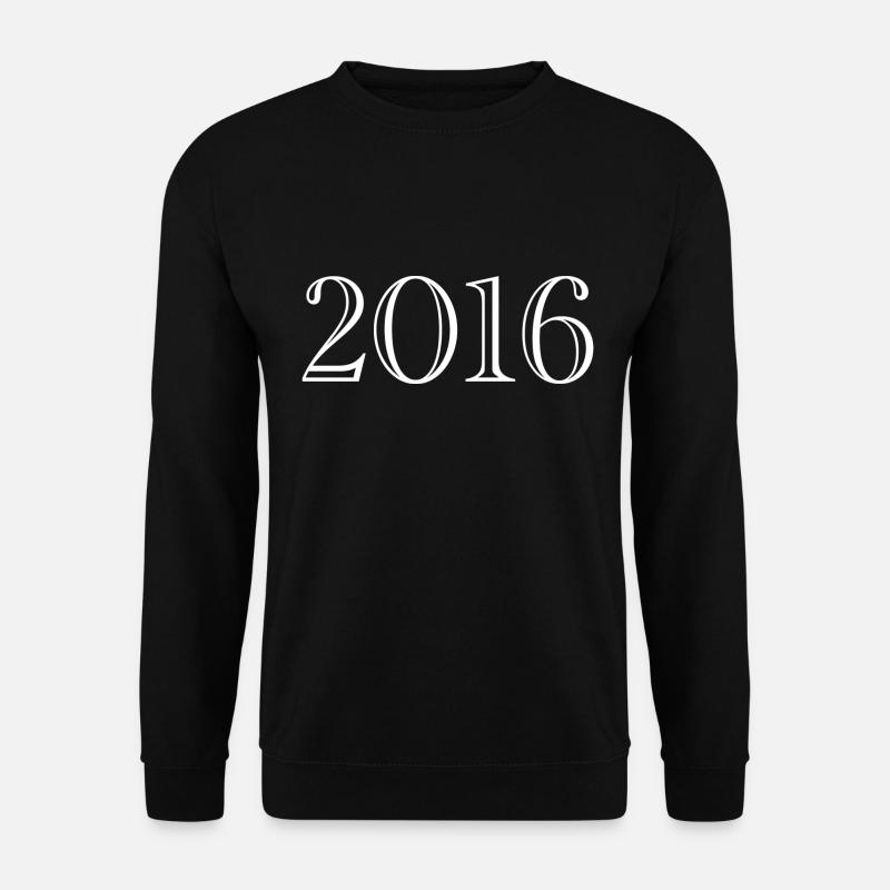 2016 - Geschenk geboren 2016 - Unisex Pullover - Schwarz