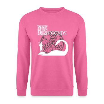 Legends - Unisex Sweatshirt - pink - Front