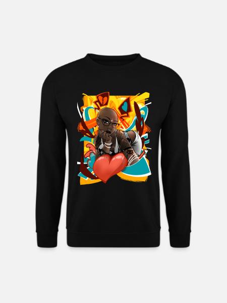 Gothic love - Sweat-shirt Unisexe - noir