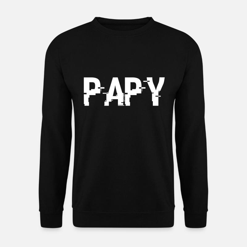 Futur Papy, Grand-père, Papi - Sweat-shirt Unisexe - noir