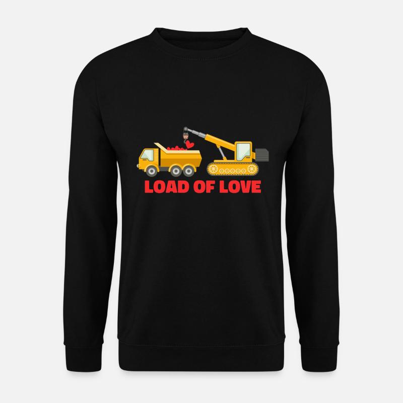 Beaucoup d’amour | Saint-Valentin - Sweat-shirt Unisexe - noir