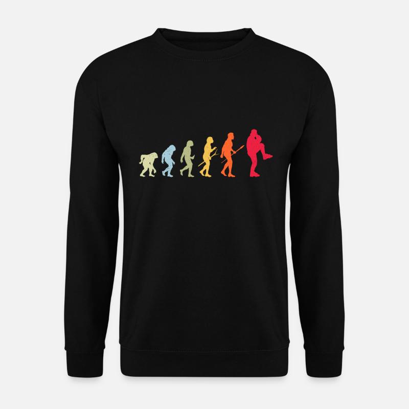 Baseball Evolution - Unisex Pullover - Schwarz