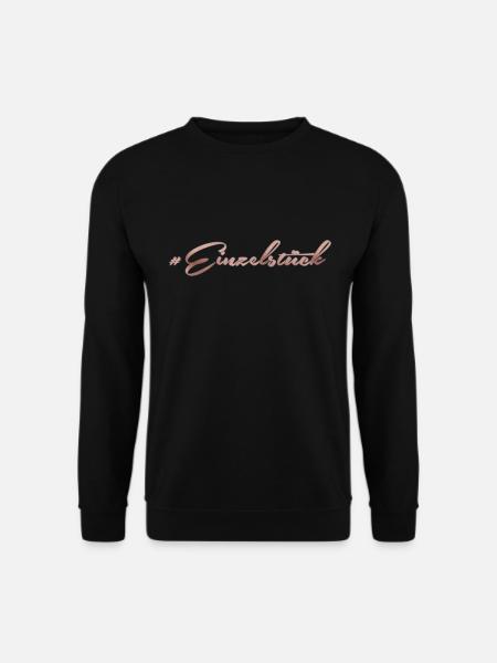 Einzelstück - Unisex Pullover - Schwarz