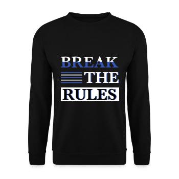 Des dictons drôles ou un dicton cool - Sweat-shirt Unisexe - noir - Devant - Alina (178cm) & Michal (187cm)