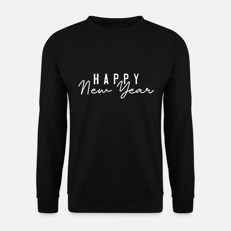 Happ New Year - Unisex Sweatshirt - black