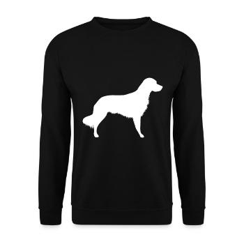 Münsterland silhouette blanc - Sweat-shirt Unisexe - noir - Devant - Alina (178cm) & Michal (187cm)