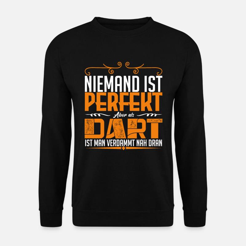Dart - Unisex Pullover - Schwarz