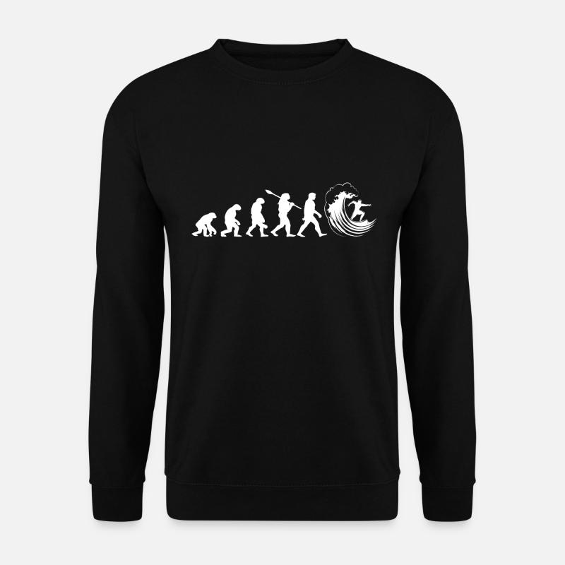 Evolution Surf - Unisex Pullover - Schwarz