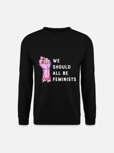 We should all be Feminists - Unisex Sweatshirt - black