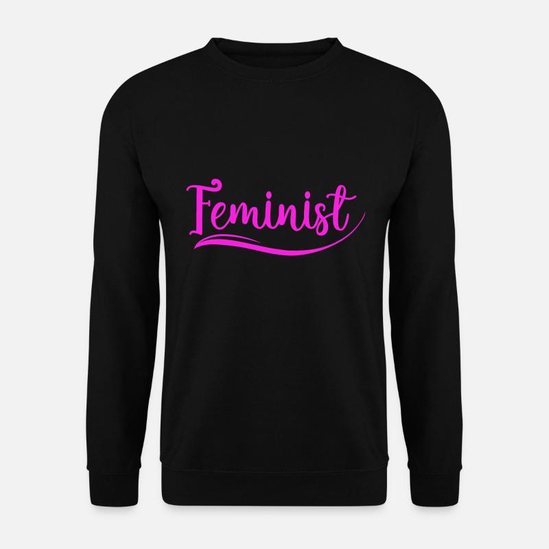 Feminist - Unisex Pullover - Schwarz