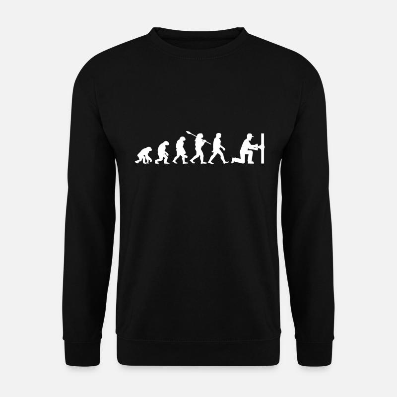 Evolution plombier - Sweat-shirt Unisexe - noir