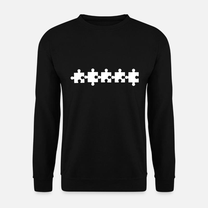 Rätsel - Unisex Pullover - Schwarz