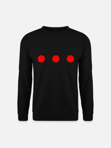 Three points - Unisex Sweatshirt - black