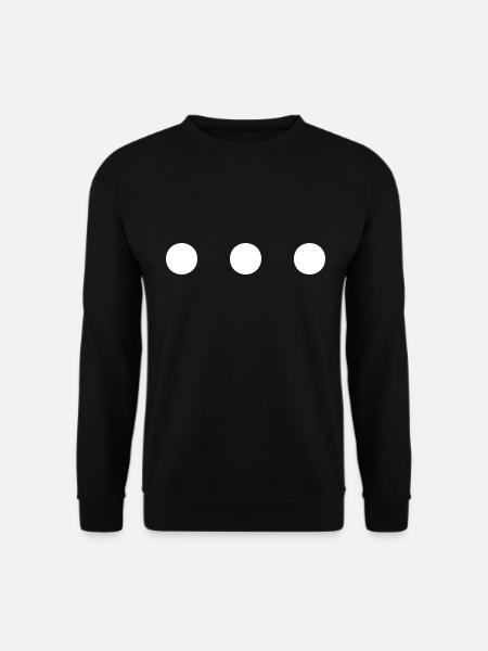 Three points - Unisex Sweatshirt - black