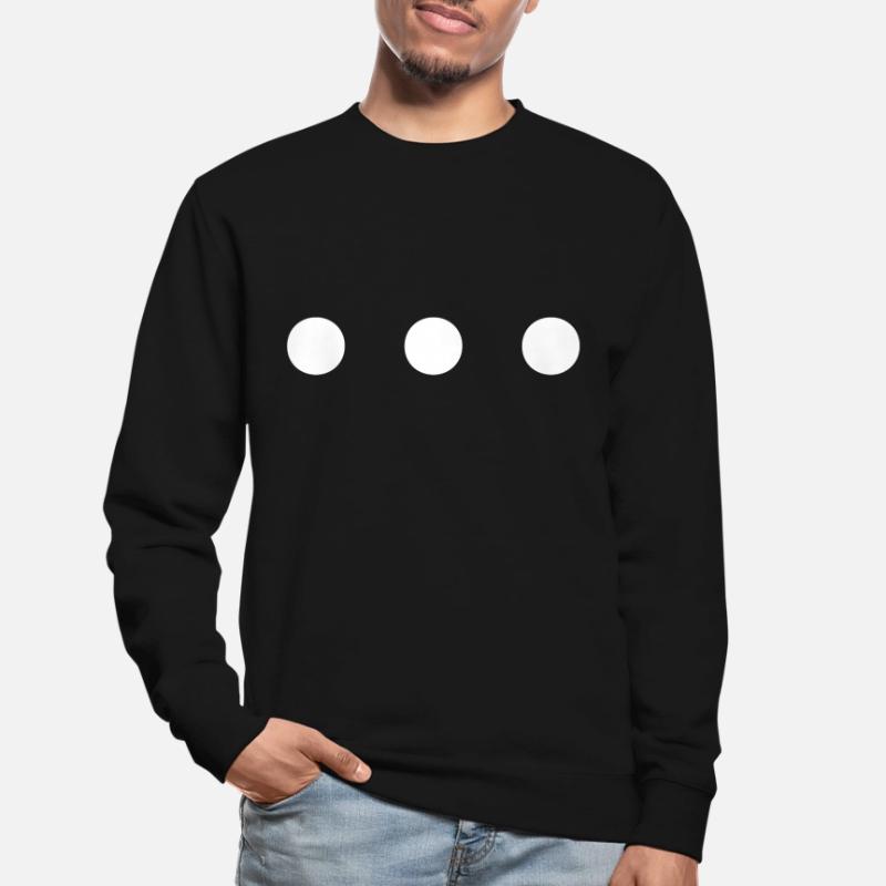 Three points Unisex Sweatshirt