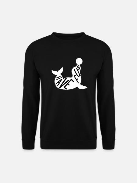 Have fun Robbe - Unisex Sweatshirt - black