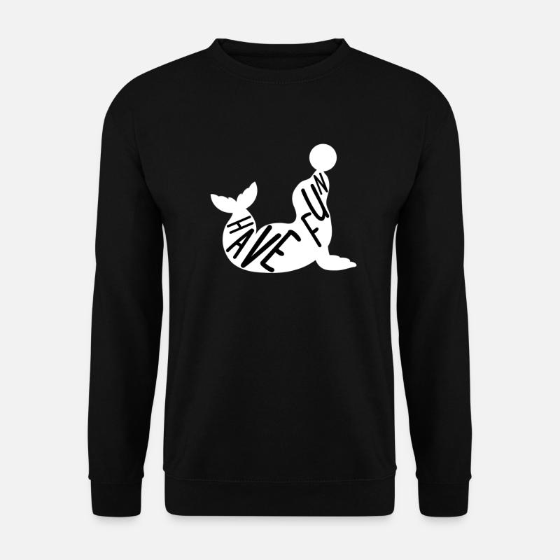 Have fun Robbe - Unisex Sweatshirt - black