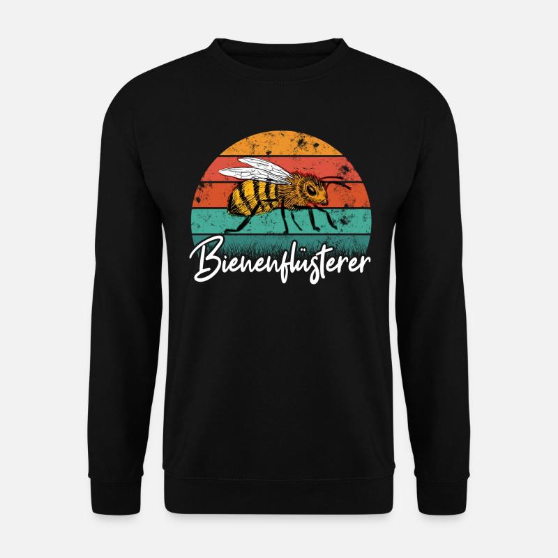 Bienenflüsterer Imker Bienenzüchter Imkerin - Unisex Pullover - Schwarz