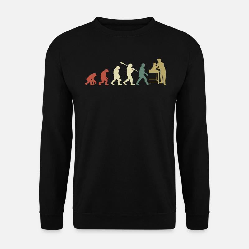 Veterinary Evolution Geschenk für Tierärzte - Unisex Pullover - Schwarz