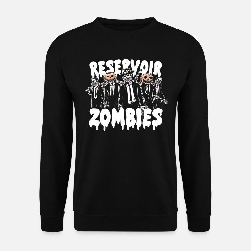 Reservoir Zombies Halloween Graphic - Unisex Sweatshirt - black