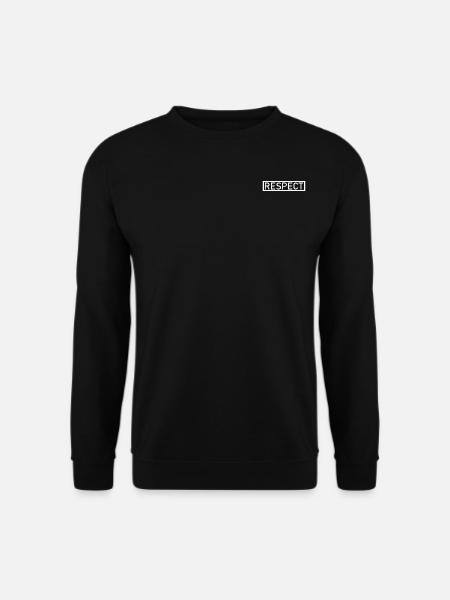 Respect - Unisex Pullover - Schwarz