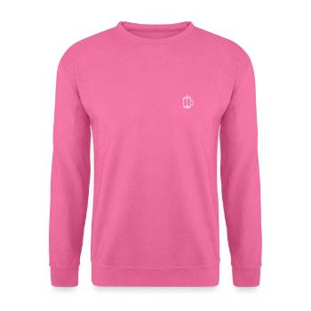 Presse française - Sweat-shirt Unisexe - rose - Devant