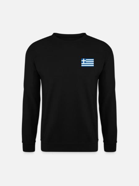 Griechenland - Unisex Pullover - Schwarz