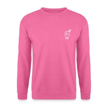 Skull Island (white) - Unisex Sweatshirt - pink - Front