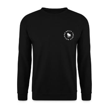 Logo du bouledogue français - Sweat-shirt Unisexe - noir - Devant - Alina (178cm) & Michal (187cm)