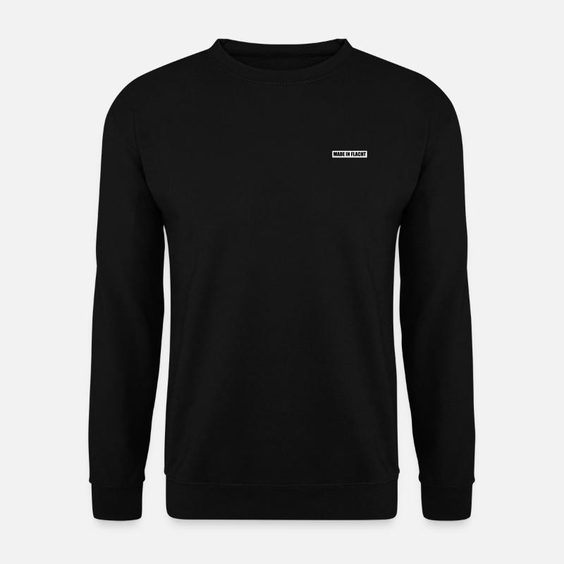 MADE IN FLAT - Unisex Sweatshirt - black