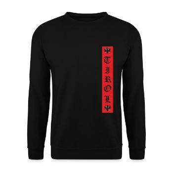 Tirol - Unisex Pullover - Schwarz - Vorne - Alina (178cm) & Michal (187cm)