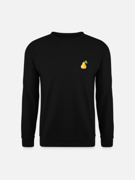 Birne - Unisex Pullover - Schwarz