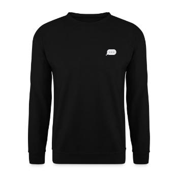 Typing - Unisex Sweatshirt - black - Front - Alina (178cm) & Michal (187cm)