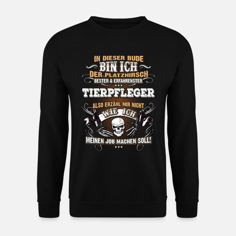 Edles Berufe-Shirt für den Tierpfleger - Unisex Pullover - Schwarz