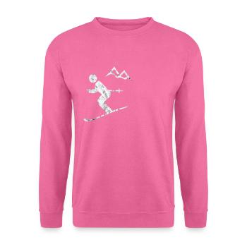 Ski - Unisex Pullover - Pink - Vorne