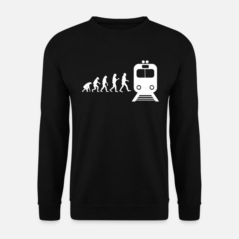 Zug - Unisex Pullover - Schwarz
