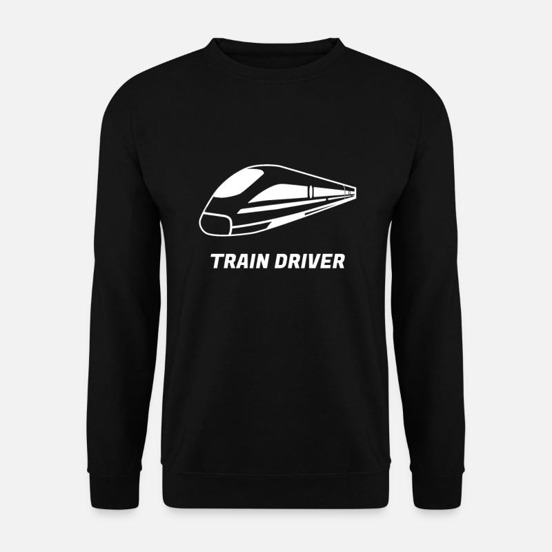 train - Sweat-shirt Unisexe - noir