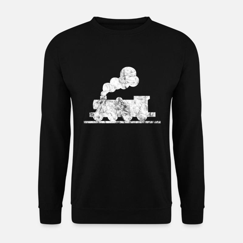 chemin de fer - Sweat-shirt Unisexe - noir